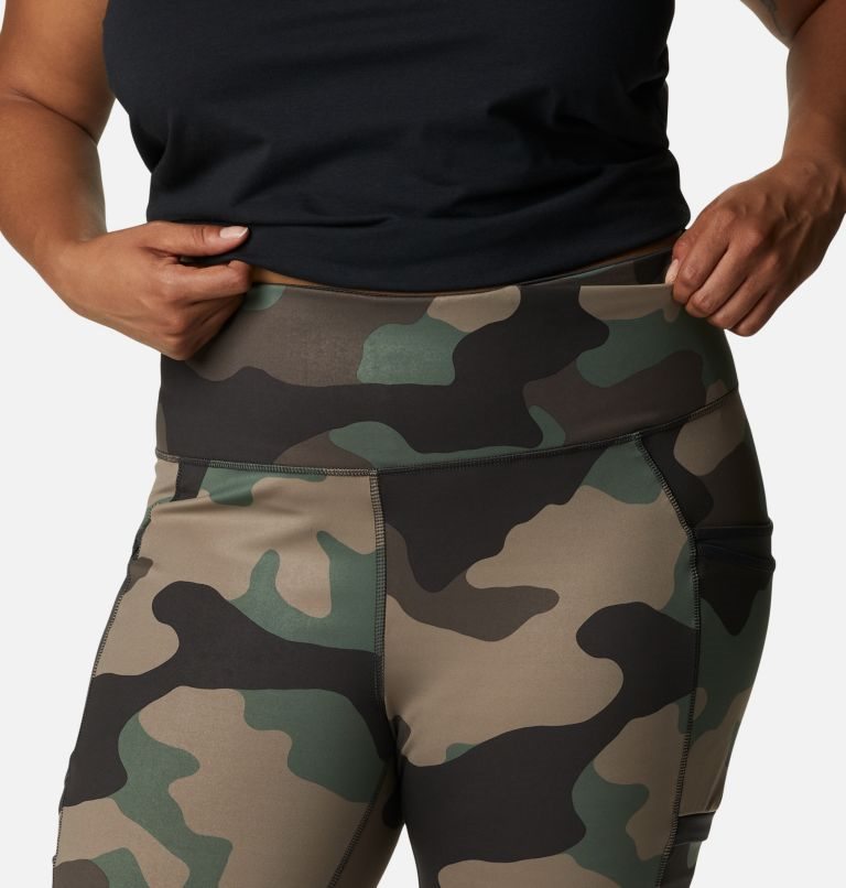 Women's Columbia Windgates II Leggings Camo | Plus Size CA-C5CA0